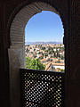 Blick von der Alhambra auf den Albaicin Blick von der Alhambra auf den Albaicin