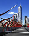 Fußgängerbrücke über River Yarra Fußgängerbrücke über River Yarra