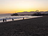 Santa Monica Pier am Abend Santa Monica Pier am Abend