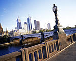 Princes Bridge und Downtown Princes Bridge und Downtown