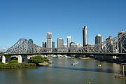 Brisbane River und Skyline Brisbane River und Skyline
