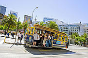 Cable Car am Union Square Cable Car am Union Square