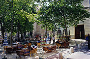 Platz in Montpellier Platz in Montpellier